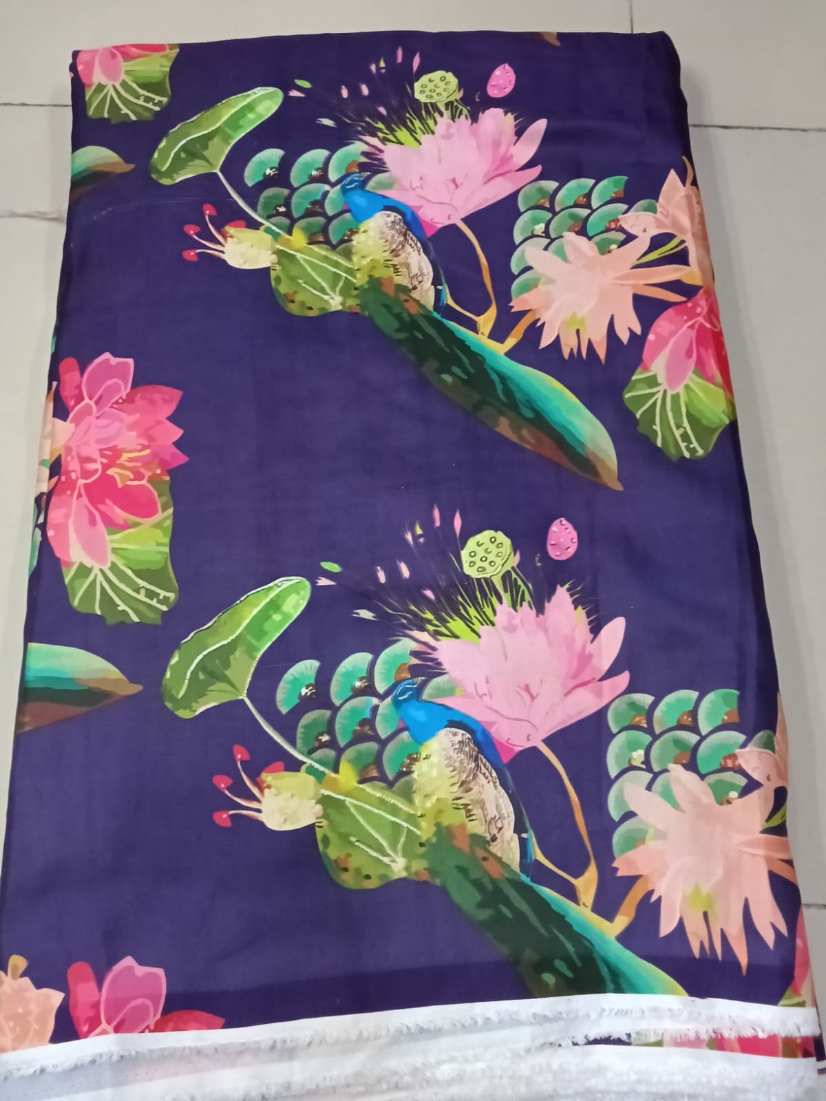 Modal Satin Digital Print